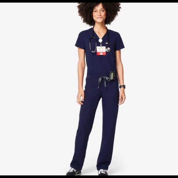 Catarina and Livingston Navy scrubs. - Picture 2 of 2